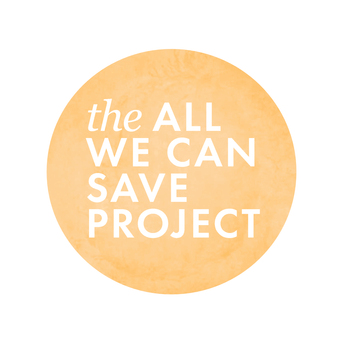 all we can save project