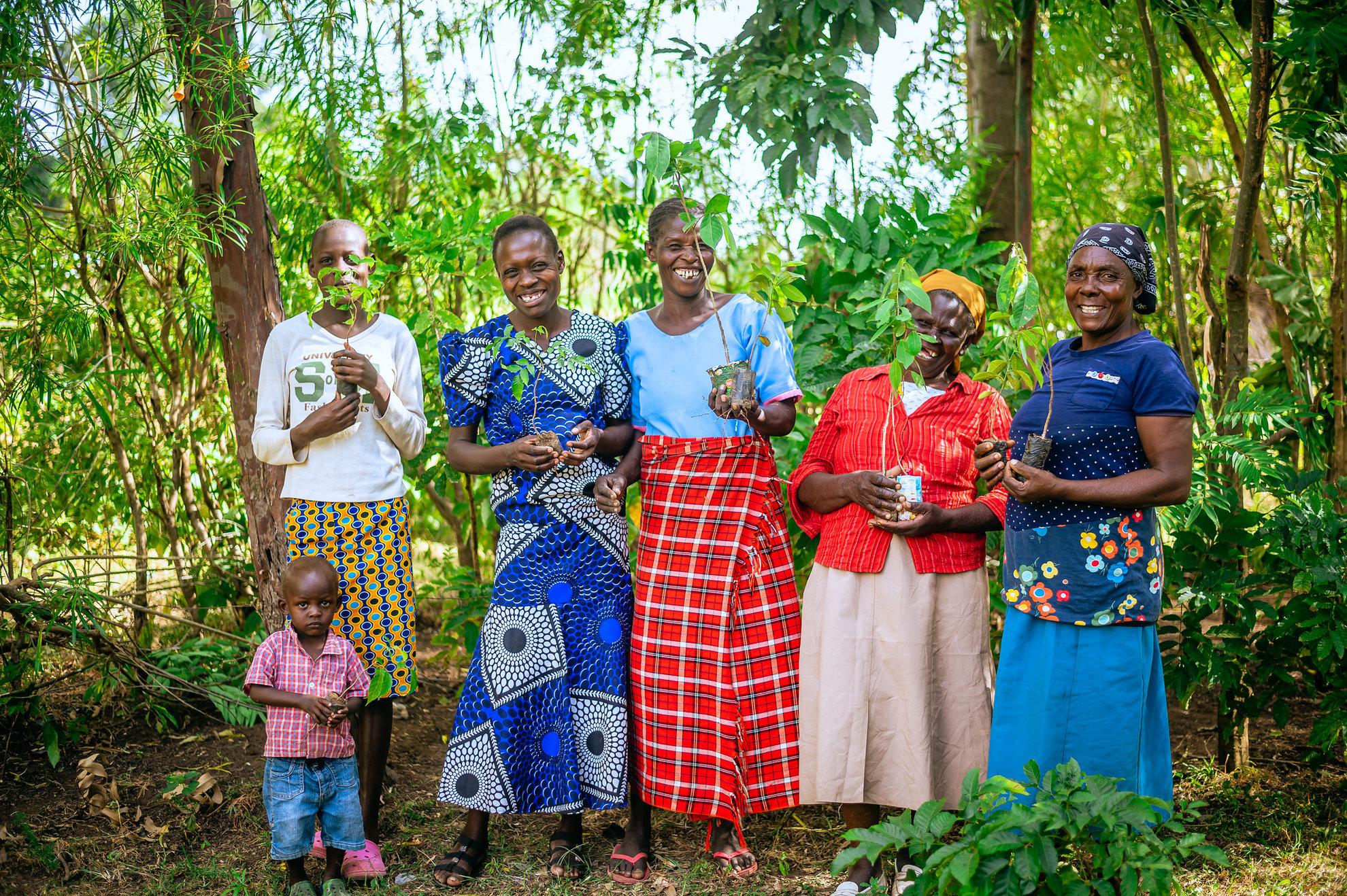 Grassroots women leaders in WEA and WWANC's East Africa Women and Forests Accelerator. Photo: Anthony Wanjiku