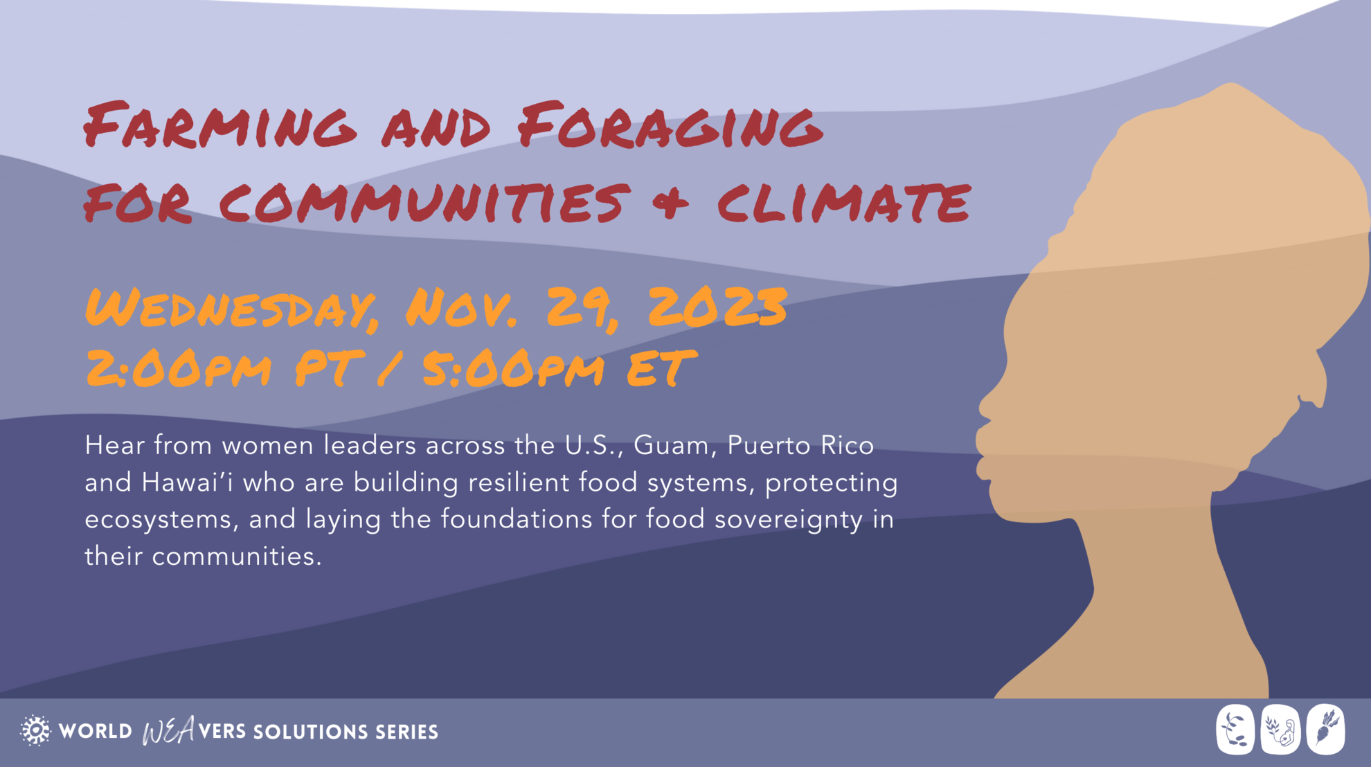 farming and foraging for communities and climate