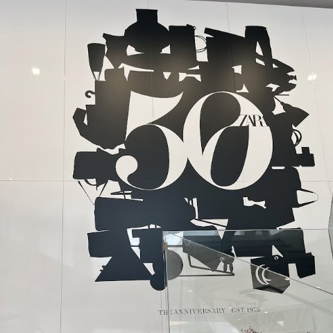 Zara 50 Year Anniversary