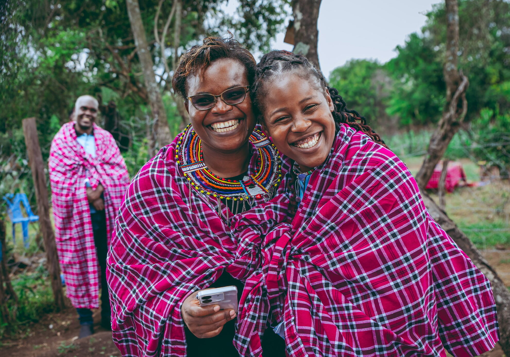 EDF41B0B-D4C6-4EFA-99A9-EEB797C248E6 Rose Wamalwa, WEA East Africa Program Director, with a WEA/WWANC Leader in Kenya. Photo Credit: Anthony Wanjiku
