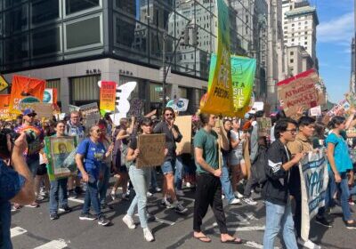 2023 March to End Fossil Fuels. Photo credit: Amira Diamond.