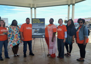 Roishetta Ozane and other advocates dedicated to protecting frontline communities along the Gulf Coast (credit: courtesy of Roishetta Ozane)