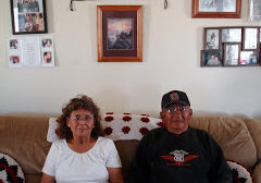 Edward and Rose in their Hogan home