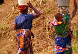 Women Carrying Water